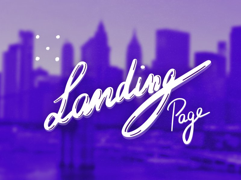 Can one page be enough? What a landing page really is