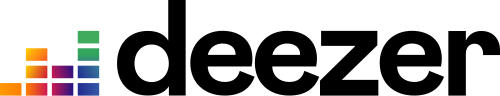 The former Deezer logo, a colourful equaliser